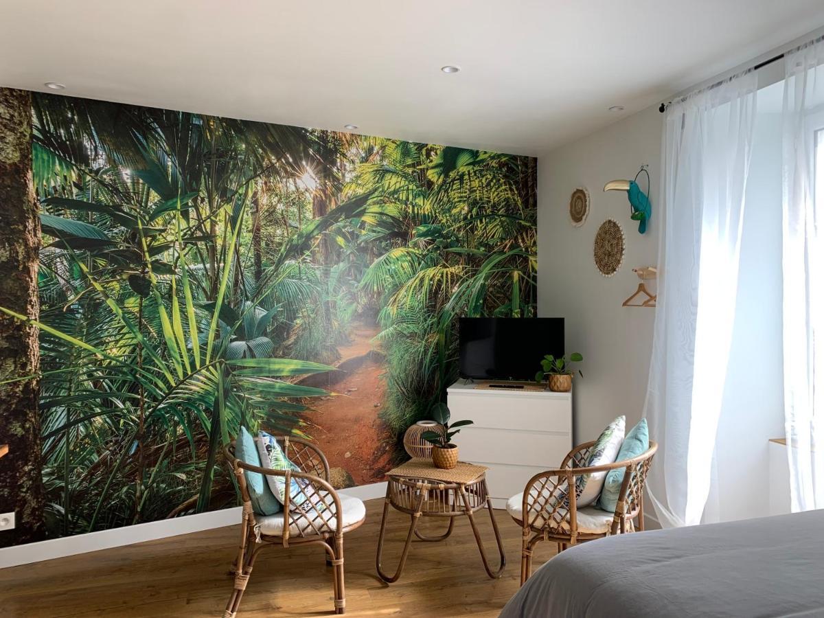 Le Petit Bali - Studio - Wifi - Parking - Coeur De Ville Pont-lʼAbbé Εξωτερικό φωτογραφία